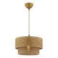 ECHO viseća lampa 1xE27/60W/230V smeđa