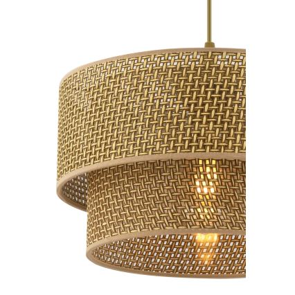 ECHO viseća lampa 1xE27/60W/230V smeđa