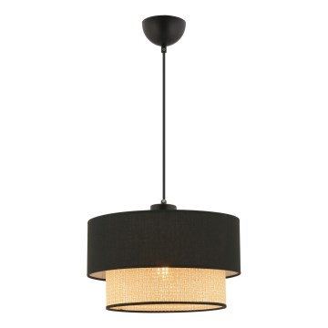 ECHO viseća lampu 1xE27/60W/230V crna/bež