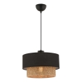 ECHO viseča luč 1xE27/60W/230V črna/rjava