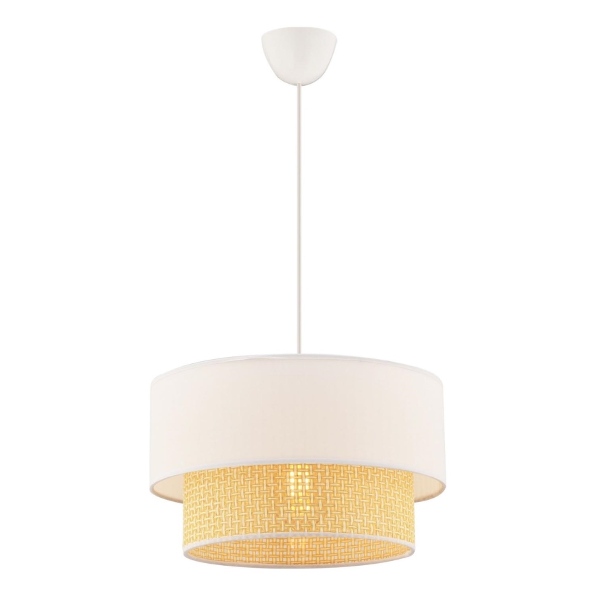 ECHO viseča svetilka 1xE27/60W/230V kremna/bežna