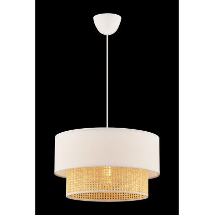 ECHO viseča svetilka 1xE27/60W/230V kremna/bežna