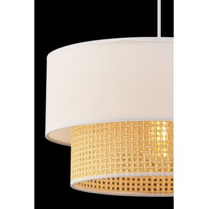 ECHO viseča svetilka 1xE27/60W/230V kremna/bežna