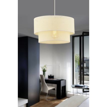 ECHO viseča svetilka 1xE27/60W/230V kremna