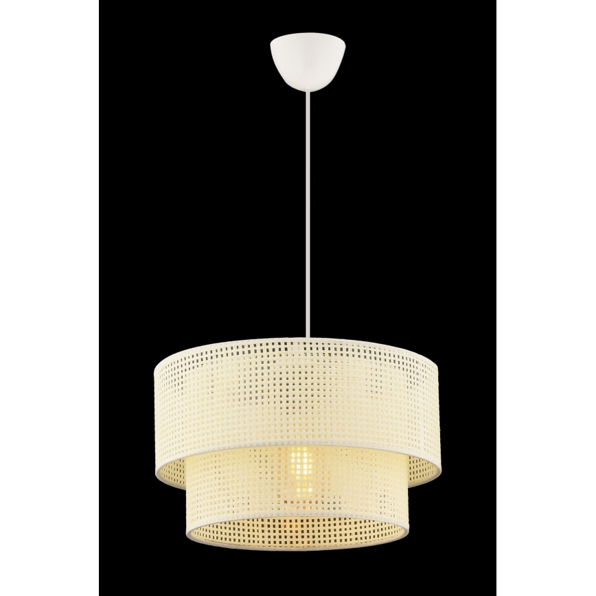 ECHO viseča svetilka 1xE27/60W/230V kremna