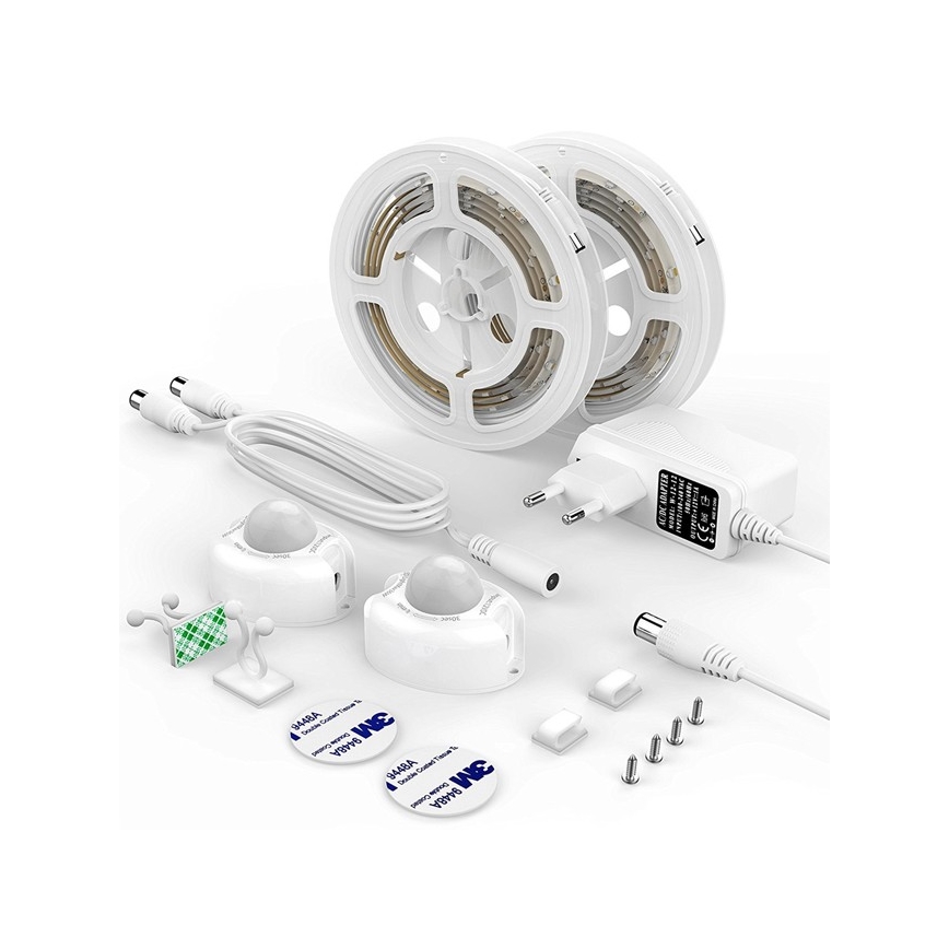 SET 2x LED Trak s senzorjem 1,2 m LED/3,6W/230V