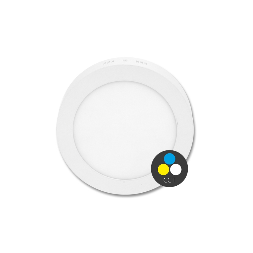 LED Stropna svetilka LADA LED/12W/230V 3000/4000/6000K pr. 17 cm bela