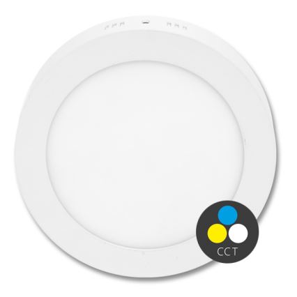 LED Stropna svetilka LADA LED/18W/230V 3000/4000/6000K pr. 22 cm bela