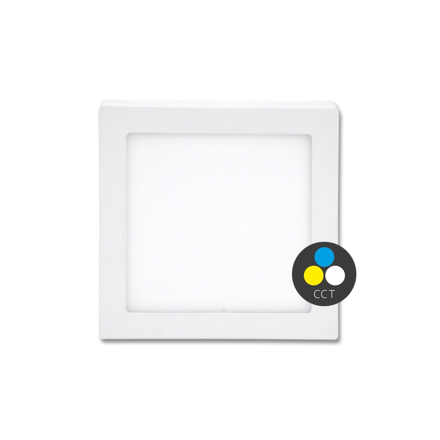 LED Stropna svetilka RAFA LED/12W/230V 3000/4000/6000K 17x17 cm bela