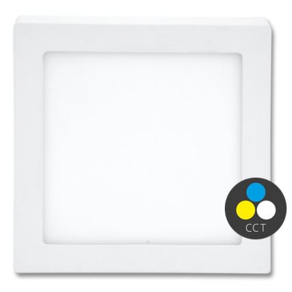 LED Stropna svetilka RAFA LED/18W/230V 3000/4000/6000K 22x22 cm bela