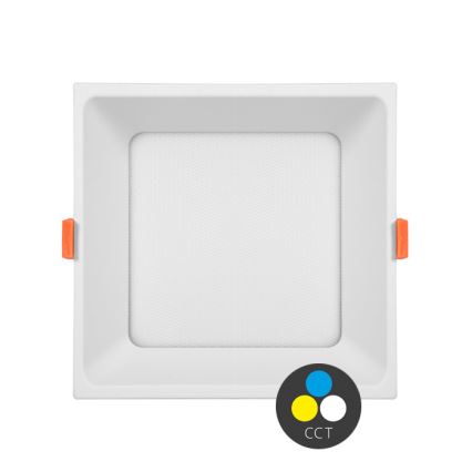 LED Vgradna svetilka TONY LED/12W/230V 3000/4000/6500K 12x12 cm bela