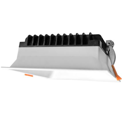 LED Kopalniška vgradna svetilka TONY LED/24W/230V 3000/4000/6500K 17x17 cm IP44 bela