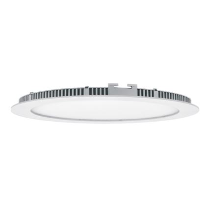 LED Kopalniška vgradna svetilka LADA LED/12W/230V 3000/4000/6000K pr. 17 cm IP44 bela
