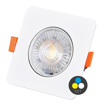 LED Zatemnitvena vgradna svetilka KENT LED/3/5/7W/230V 3000/4000/6000K 9x9 cm bela
