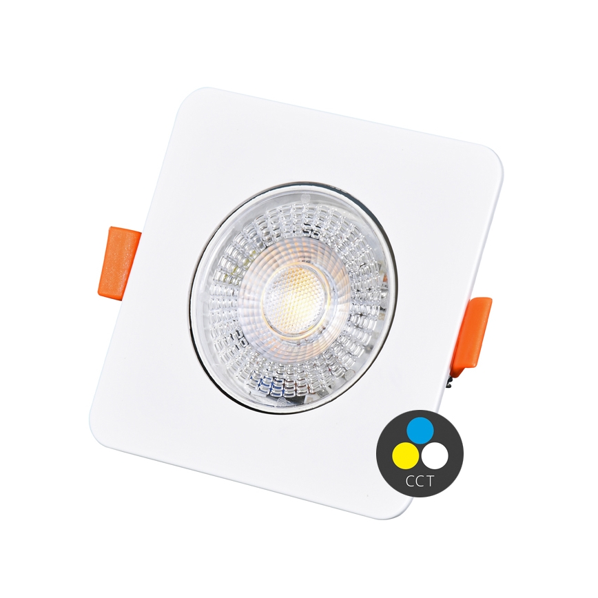 LED Zatemnitvena vgradna svetilka KENT LED/3/5/7W/230V 3000/4000/6000K 9x9 cm bela
