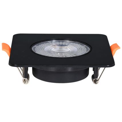LED Zatemnitvena vgradna svetilka KENT LED/3/5/7W/230V3000/4000/6000K 9x9 cm črna