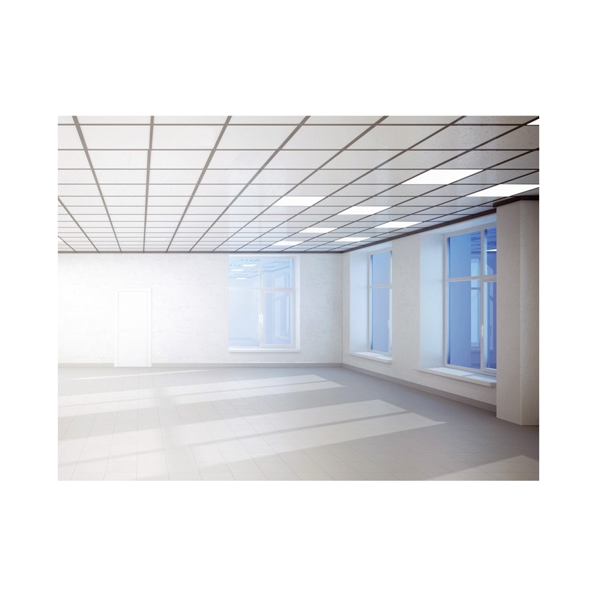 LED Zatemnitvena vgradna plošča ZEUS LED/40W/230V 3000-6000K + Daljinski upravljalnik