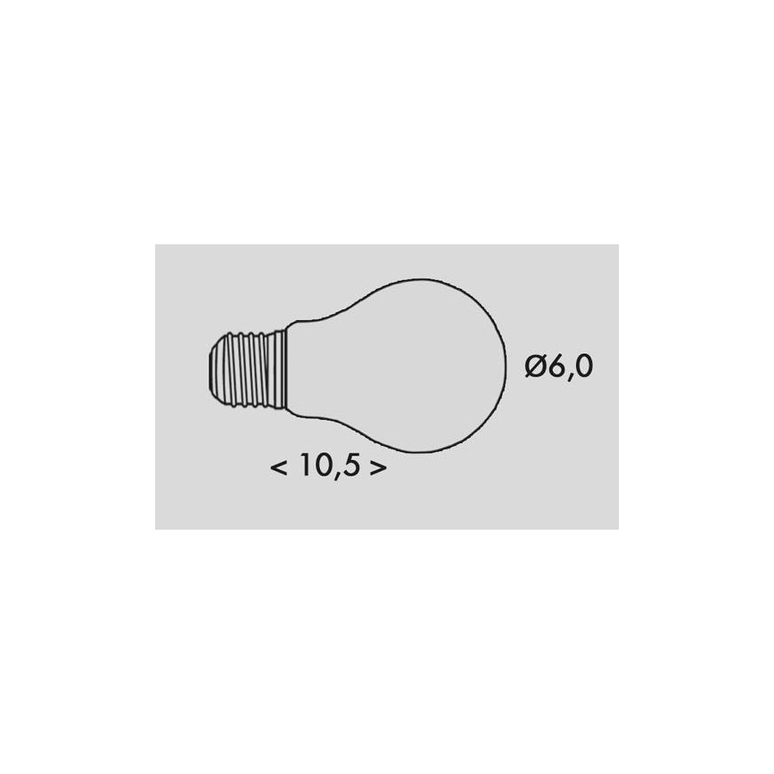 LED Žarnica RETRO A60 E27/5W/230V 3000K 1055lm
