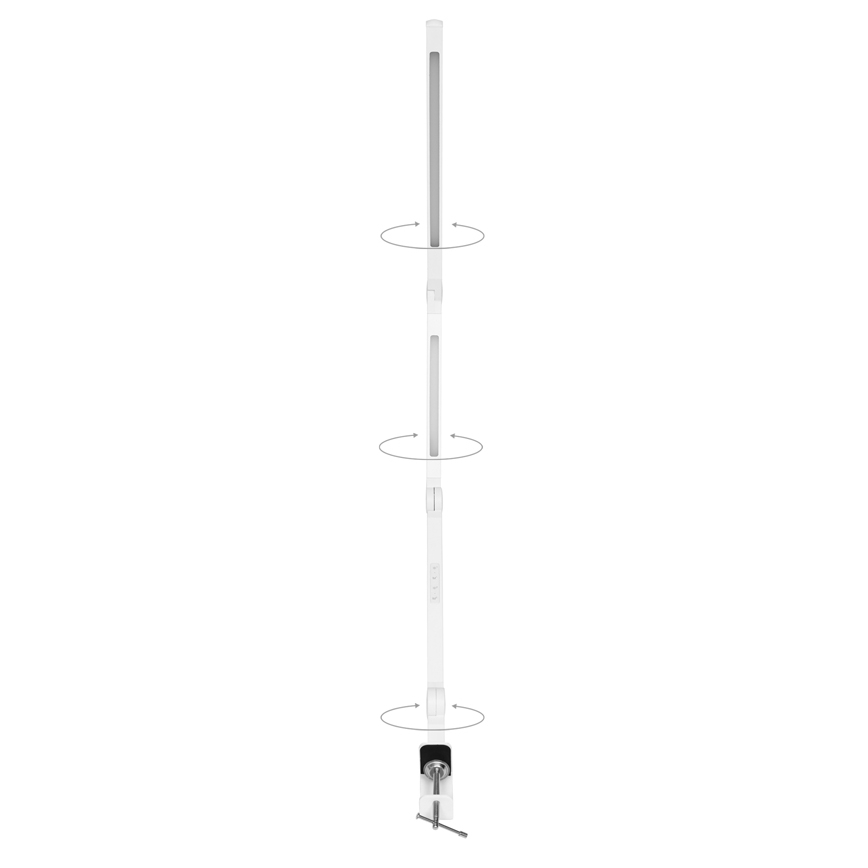 LED Zatemnitvena namizna svetilka SPACE LED/8W + LED/11W/230V 3000-6000K bela