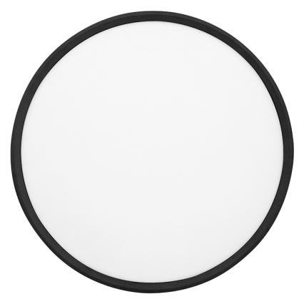 LED Stropna svetilka SALY LED/32W/230V 3000/4000/6000K pr. 40 cm IP40 črna