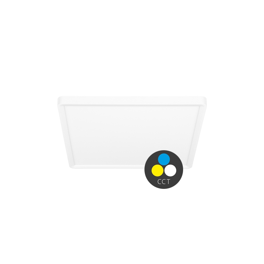 LED Stropna svetilka TERY LED/24W/230V 3000/4000/6000K 30x30 cm IP40 bela