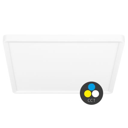 LED Stropna svetilka TERY LED/40W/230V 3000/4000/6000K 50x50 cm IP40 bela