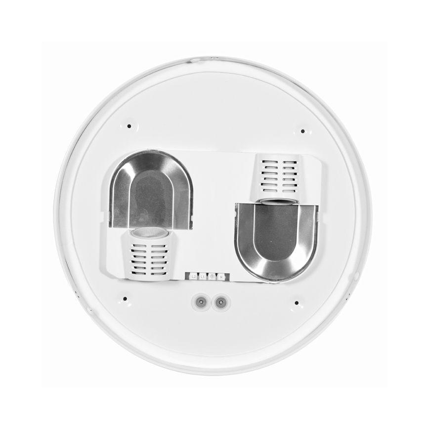 Zunanja stropna svetilka HECTOR 2xE27/60W/230V pr. 40 cm IP44 opal bela