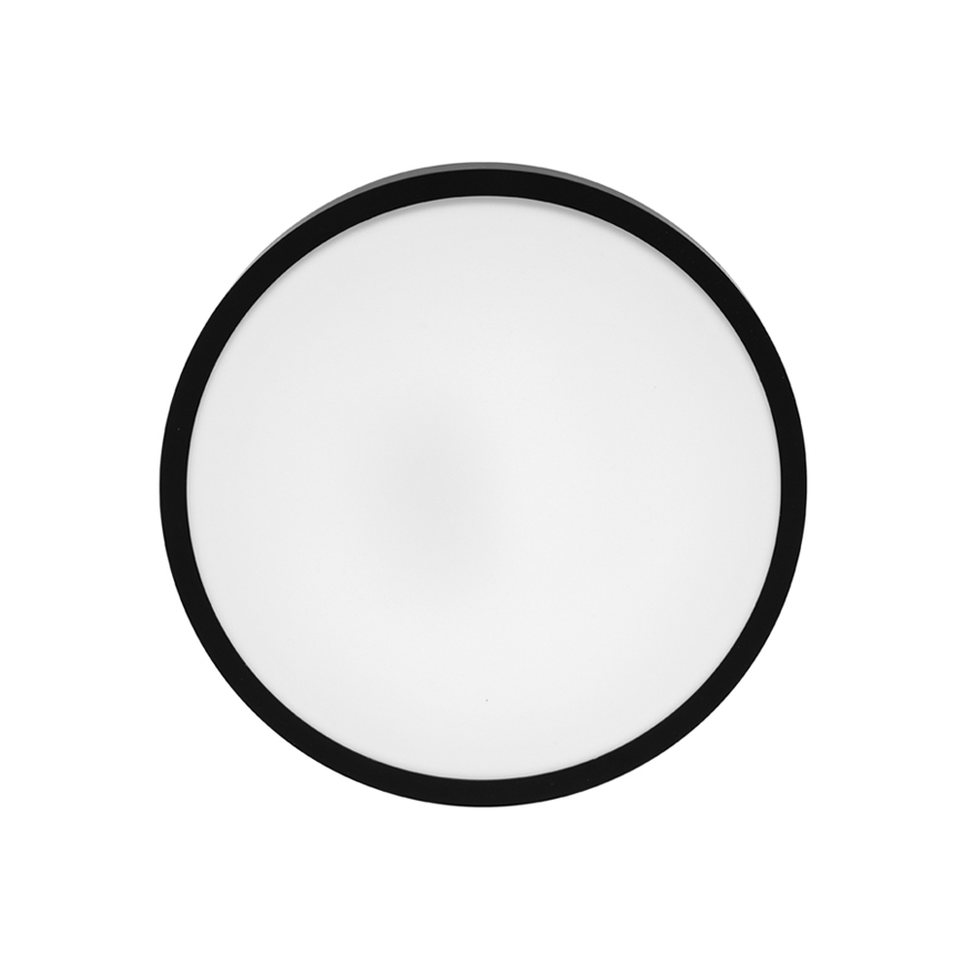 LED Kopalniška stropna svetilka LIRA LED/12W/230V 4000K pr. 25 cm IP44 črna