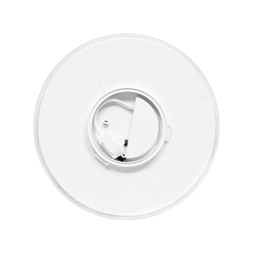 LED Kopalniška stropna svetilka LIRA LED/12W/230V 4000K pr. 25 cm IP44 črna