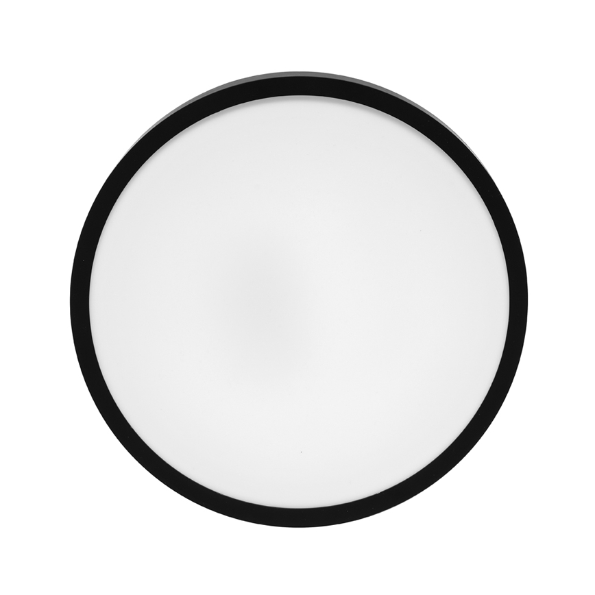 LED Kopalniška stropna svetilka LIRA LED/18W/230V 4000K pr. 29,5 cm IP44 črna