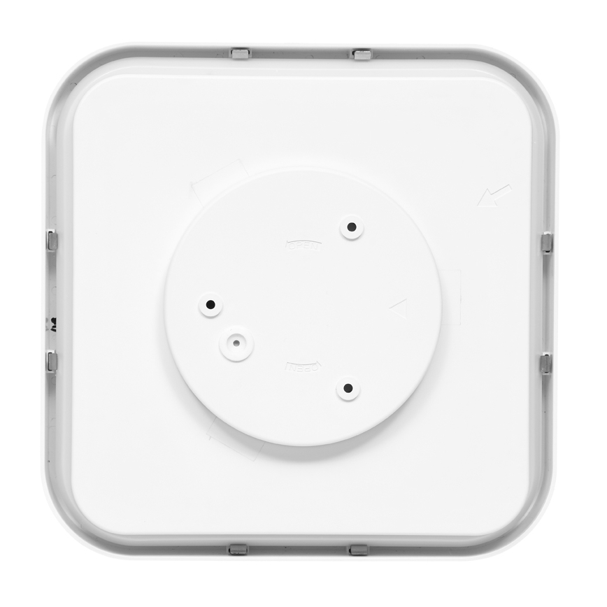 LED Kopalniška stropna svetilka LUKY LED/12W/230V 4000K 25x25 cm IP44 bela