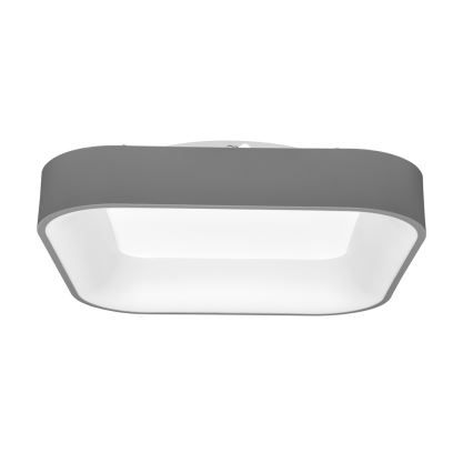 LED Zatemnitvena stropna svetilka NEST LED/40W/230V 3000-6500K srebrna + Daljinski upravljalnik