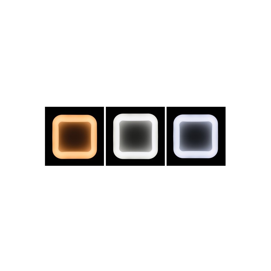 LED Zatemnitvena stropna svetilka NEST LED/40W/230V 3000-6500K bela + Daljinski upravljalnik