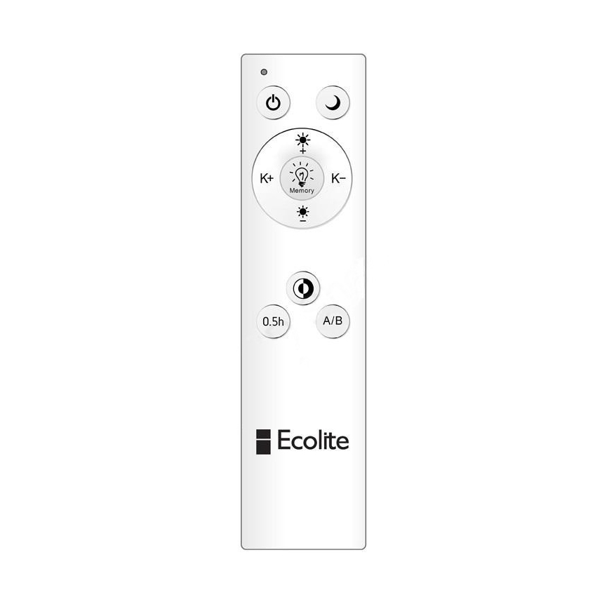 LED Zatemnitvena stropna svetilka NEST LED/40W/230V 3000-6500K bela + Daljinski upravljalnik