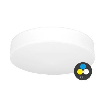 LED Kopalniška stropna svetilka MAKARON LED/36W/230V 3000/4000/6000K pr. 40 cm IP44 bela