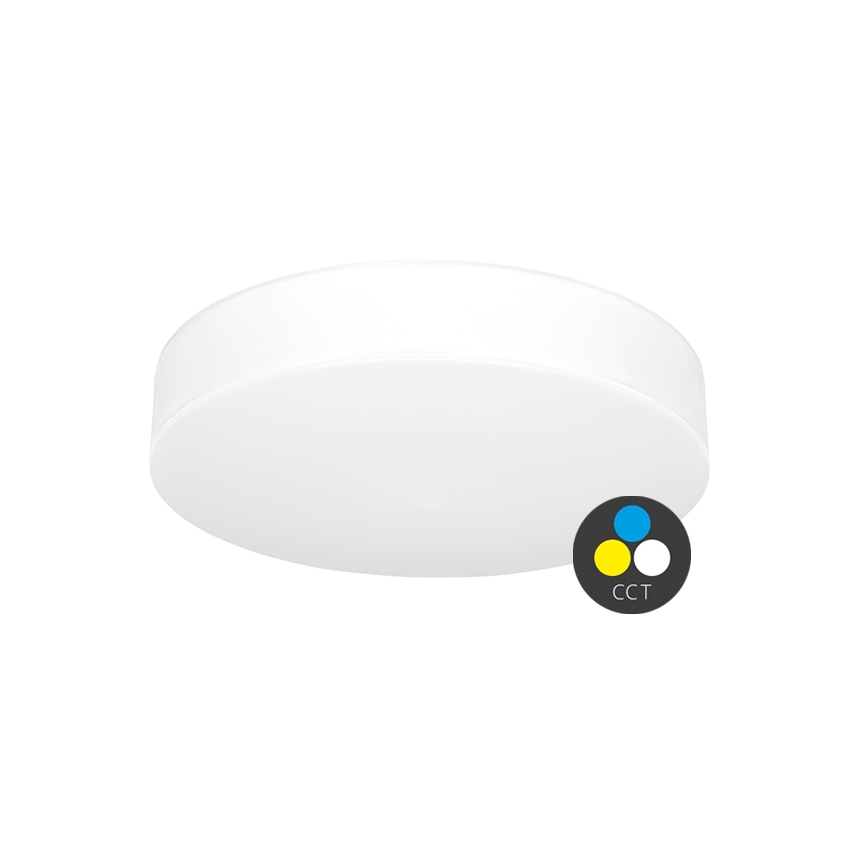 LED Kopalniška stropna svetilka MAKARON LED/36W/230V 3000/4000/6000K pr. 40 cm IP44 bela
