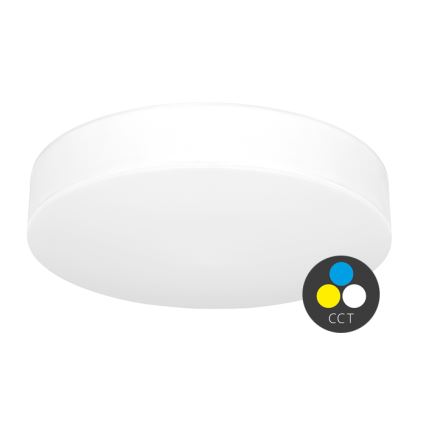 LED Kopalniška stropna svetilka MAKARON LED/50W/230V 3000/4000/6000K pr. 50 cm IP44 bela