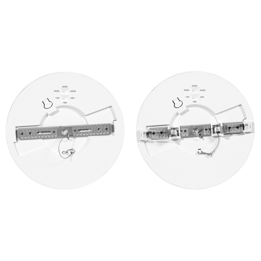 LED Zatemnitveni panel LEXA LED/12/18/24W/230V 3000/4000/6000K pr. 30 cm bela