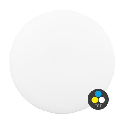 LED Kopalniška stropna svetilka DISK LED/18W/230V 3000/4000/6500K pr. 28 cm IP44 bela