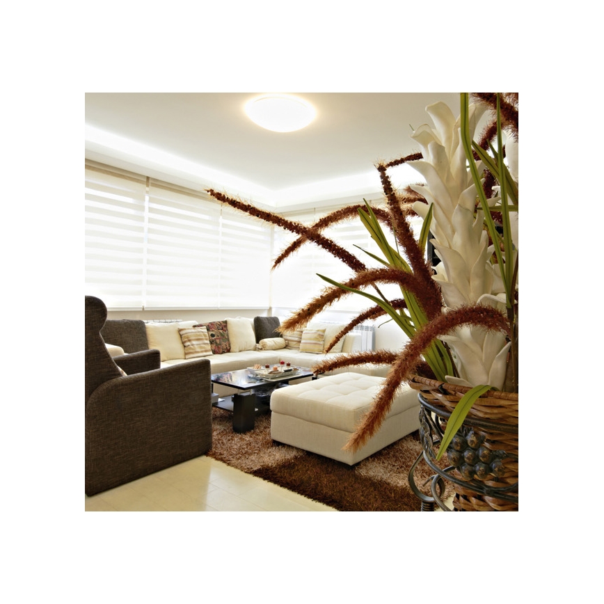 LED Zatemnitvena stropna svetilka DIAMANT LED/50W/230V + Daljinski upravljalnik