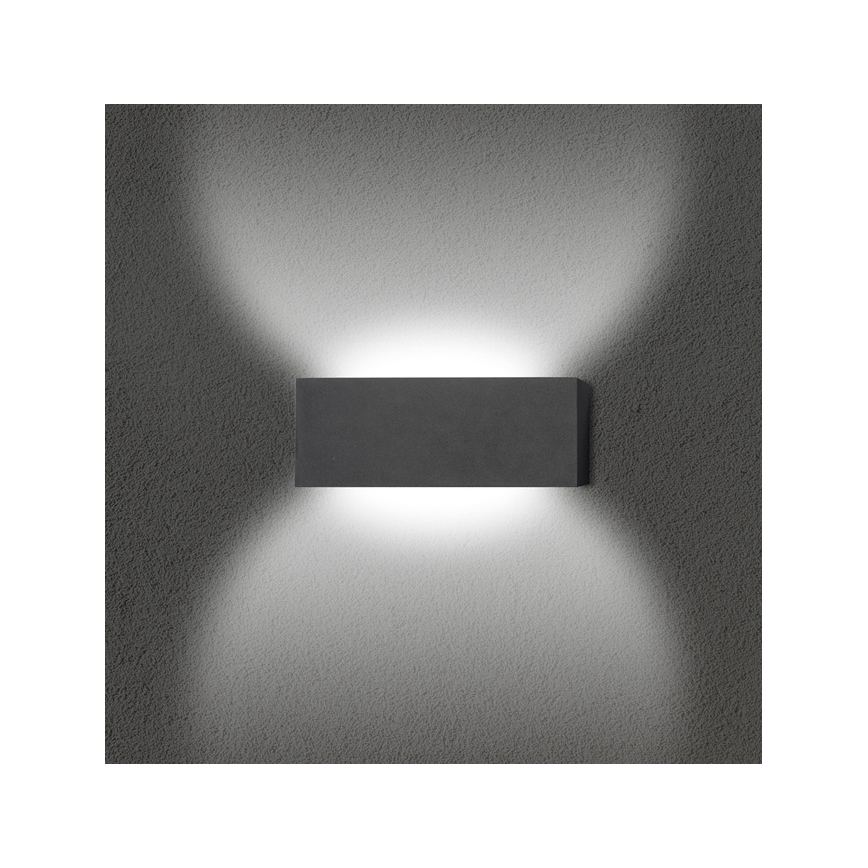 LED Zunanja stenska svetilka OSKAR LED/12W/230V 4000K IP54