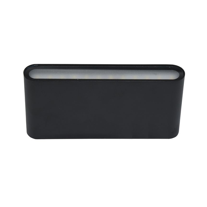 LED Zunanja stenska svetilka BRICK 2xLED/6W/230V 3000/4000/6500K IP65 črna