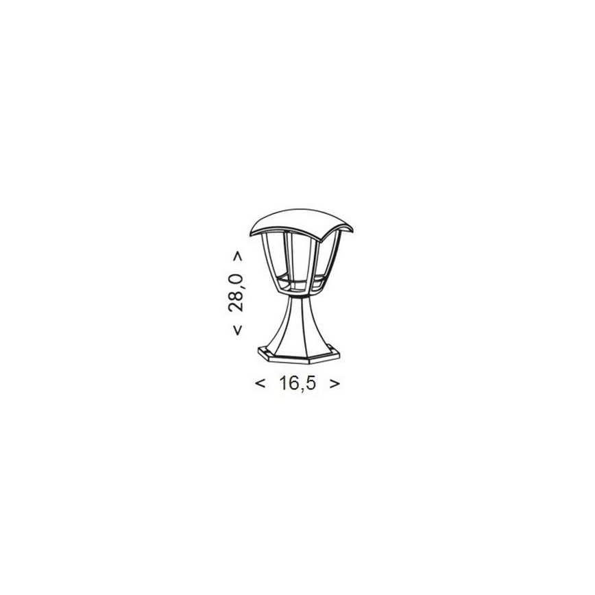LED Zunanja svetilka VERONA LED/8W/230V IP44
