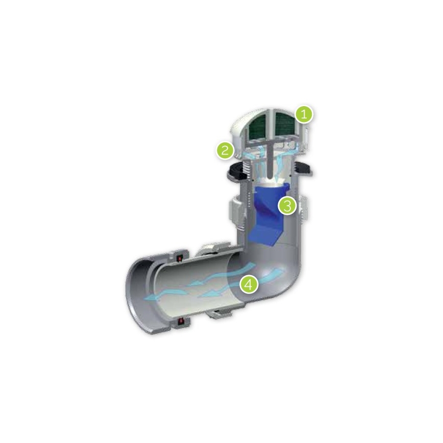 EcoStep 30032 - Nadomestni ventil za brezvodni pisoar P1