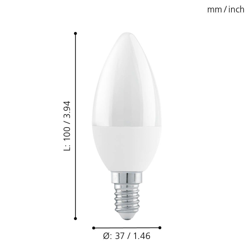 LED Zatemnitvena žarnica E14/6W/230V - STEPDIMMING - Eglo