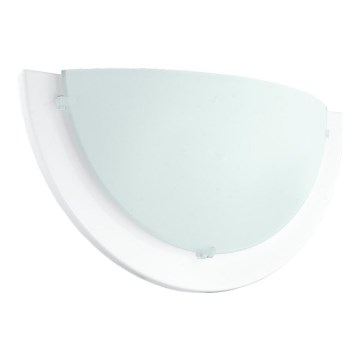 Eglo 181324 - Stenska svetilka ICEBERG 1xE27/60W/230V bela