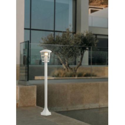 Eglo 18799 - LED zunanja svetilka ALORIA 1xE27/8,5W/230V IP44 bela