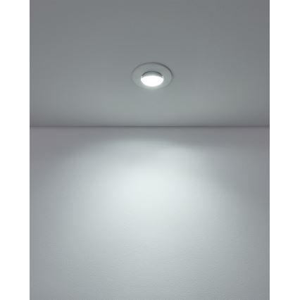 Eglo - Komplet 5x LED vgradnih stropnih svetilk LED/4,9W/230V 2700/4000/6500K, premer 9 cm, bela