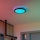 Eglo 300684 - LED RGBW zatemnljivo stropno svetilo MALERAMARA-Z LED/14W/230V 2700-6500K premer 35,7 cm črna/zlata + daljinski upravljalnik