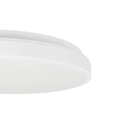Eglo 300689 - LED RGBW stropna svetilka MONTARELLINO-Z, z možnostjo zatemnitve, LED/18,5W/230V 2700-6500K Ø 38,7 cm, bela + daljinski upravljalnik